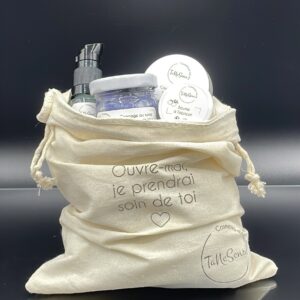 Pochon découverte 5 minis - "Ouvre-moi, je prendrai soin de toi"